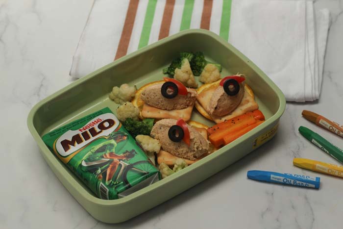 Buttered biscuit lunchbox recipe kids