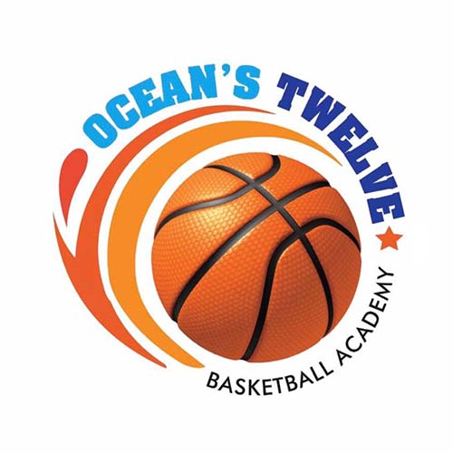 Oceans Twelve Basketball academy logo